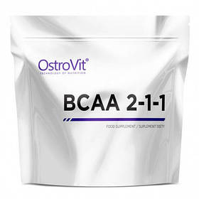 Амінокислота BCAA OstroVit BCAA 2:1:1, 500 грам Лимон