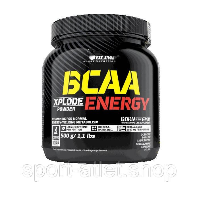 Амінокислота BCAA Olimp BCAA Xplode Energy, 500 грам Кола