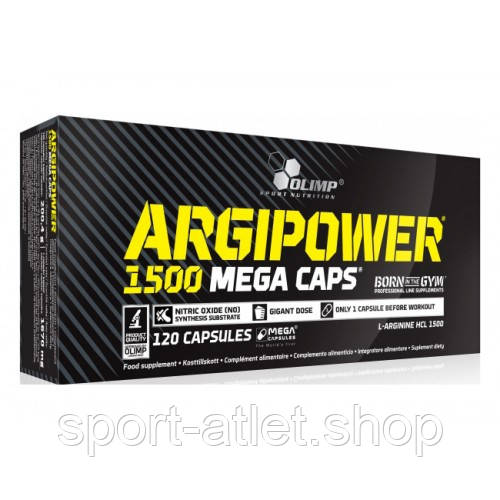 Амінокислота Olimp ArgiPower 1500 Mega Caps, 120 капсул