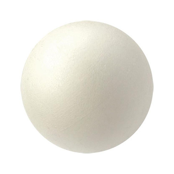 Пенопластовый шар для декора 1 шт 15 см - фото 1 - id-p610756273