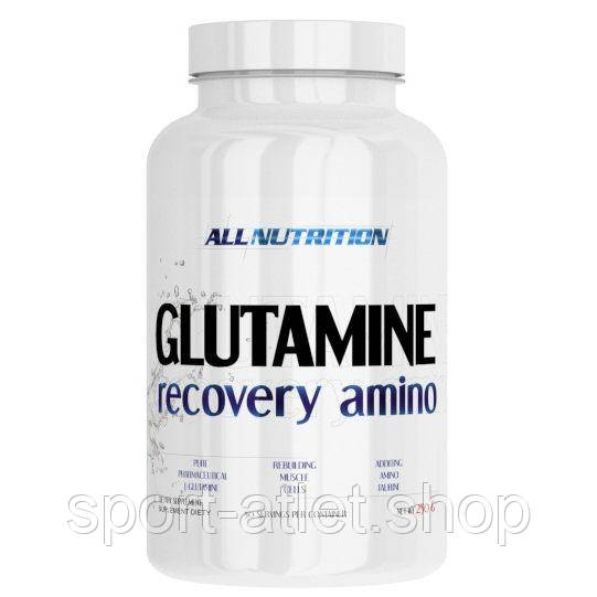 Амінокислота AllNutrition Glutamine Recovery Amino, 250 грам Без смаку