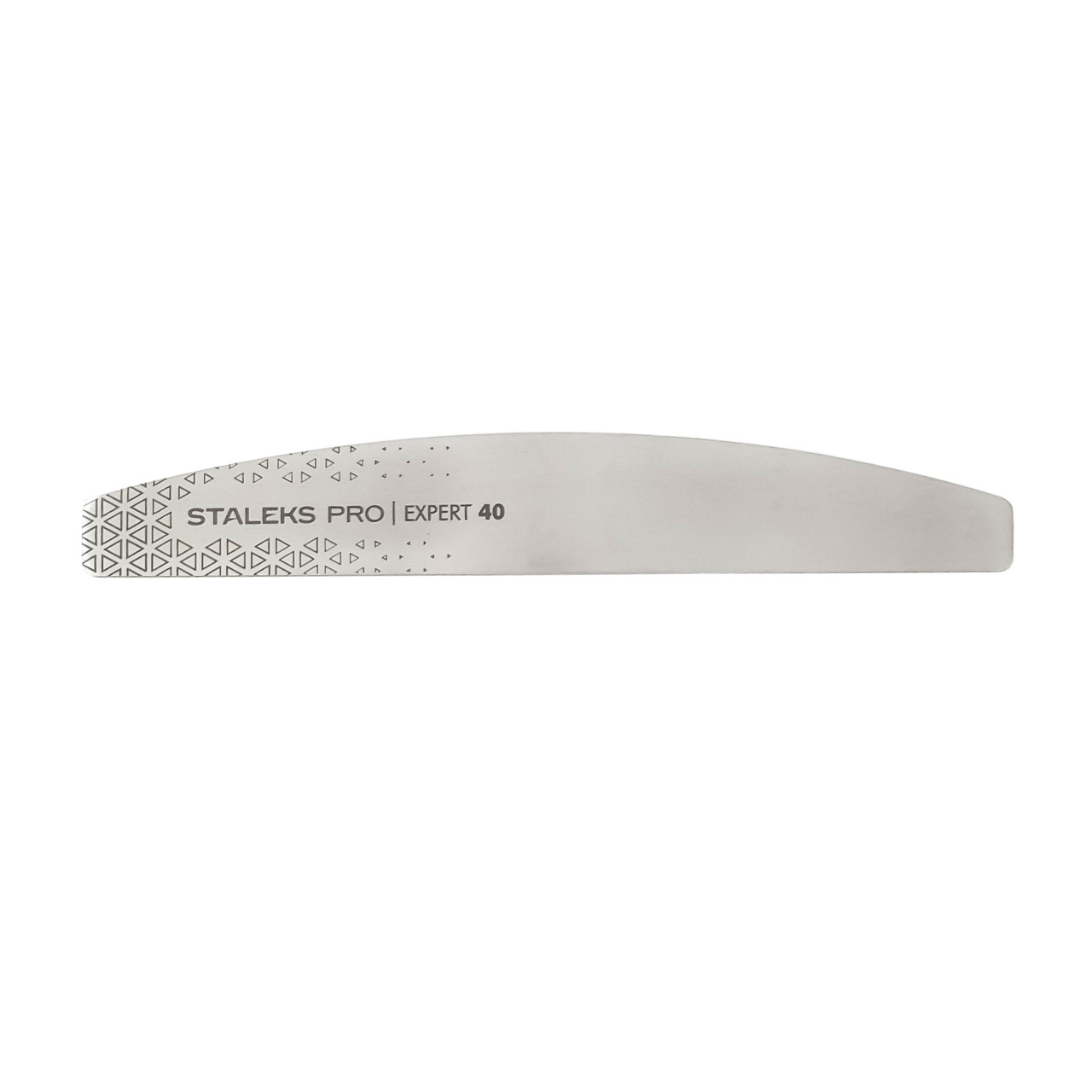 Металева пилка півмісяць (основа) Staleks Pro Expert MBE-40