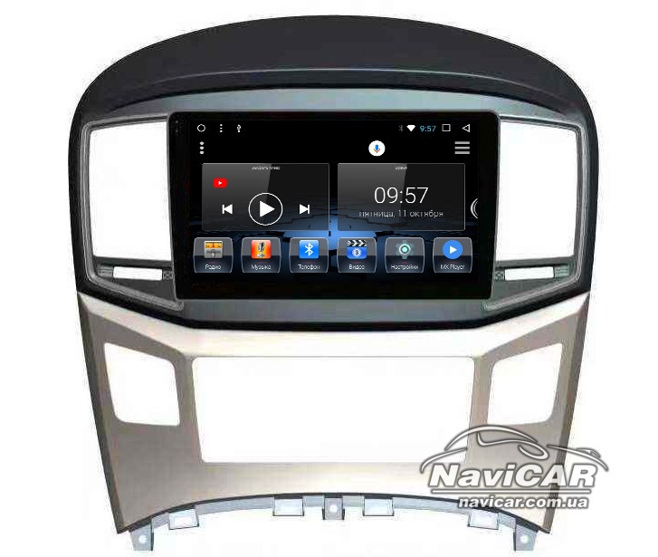 Штатна магнітола для Hyundai H1 на Android