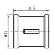 Муфта SD Forte 3/4"х3/4", внутрішня різь, фото 2