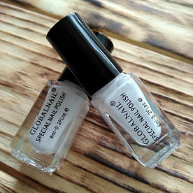 Лак для стемпінгу Global Nail, білий 6 мл.