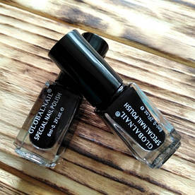 Лак для стемпінгу Global Nail, чорний 6 мл.