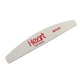Пилка для нігтів Heart 180/240