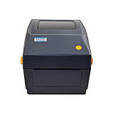 Принтер етикеток, термопринтер штрих кодів, QR кодів Xprinter XP-DT426B USB 110mm, фото 3