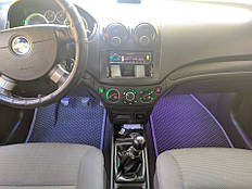 Наши коврики EVA и накидки в салоне Шевроле Авео '06-11 4