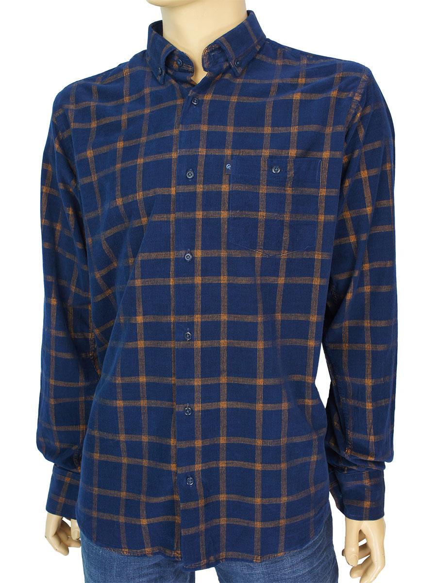 Вельветова чоловіча сорочка Negredo 3300 # 05, фото 1