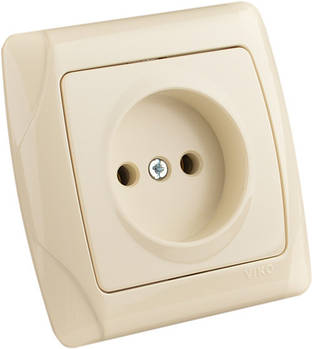 VI-KO CARMEN Розетка крем 1-а б/з (12)