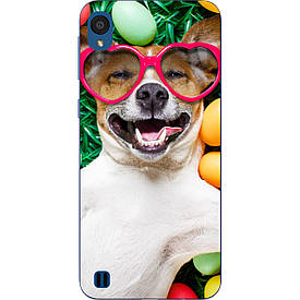 Чохол силіконовий з картинкою для ZTE Blade A5 2019 Щасливий пес