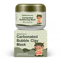 Очищаюча бульбашкова маска для шкіри обличчя Bioaqua Skin Care Carbonated Bubble Clay Mask 100 g