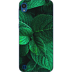 Чохол з картинкою силіконовий для ZTE Blade A5 2019 М'ятні листочки