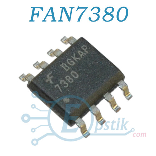 FAN7380, драйвер IGBT, SOP8