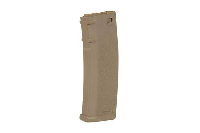 Магазин механічний S-MAG на 125 кульок для приводів M4 / M16 - TAN [Specna Arms] (для страйкболу), фото 1