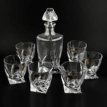 Набір для віскі Bohemia Quadro, фото 5