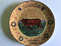 Тарелка декоративная Lefard знак зодиака Телец 20 см 86-347 настенная керамическая декор на стену
