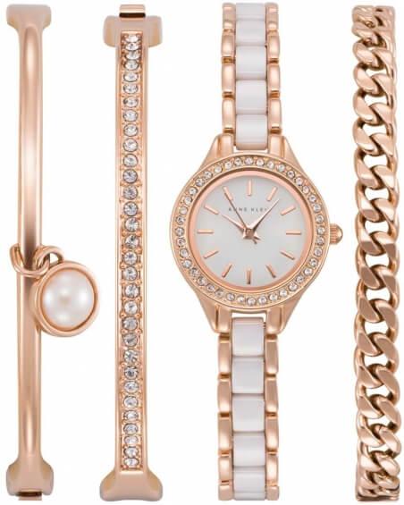 Годинник жіночий Anne Klein AK/1954RWST