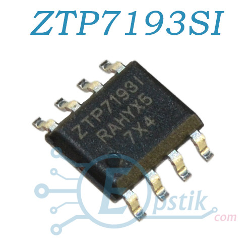 ZTP7193SI, DC-DC перетворювач 3А, 18В, 500kHz, SOP8