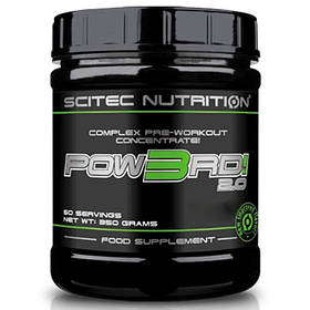 Передтренувальний комплекс Scitec Nutrition POW3RD 2.0, 350 грам - Груша
