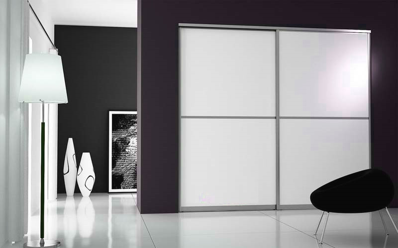 Шафа купе ДСП EGGER біла платинова Профіль Starke