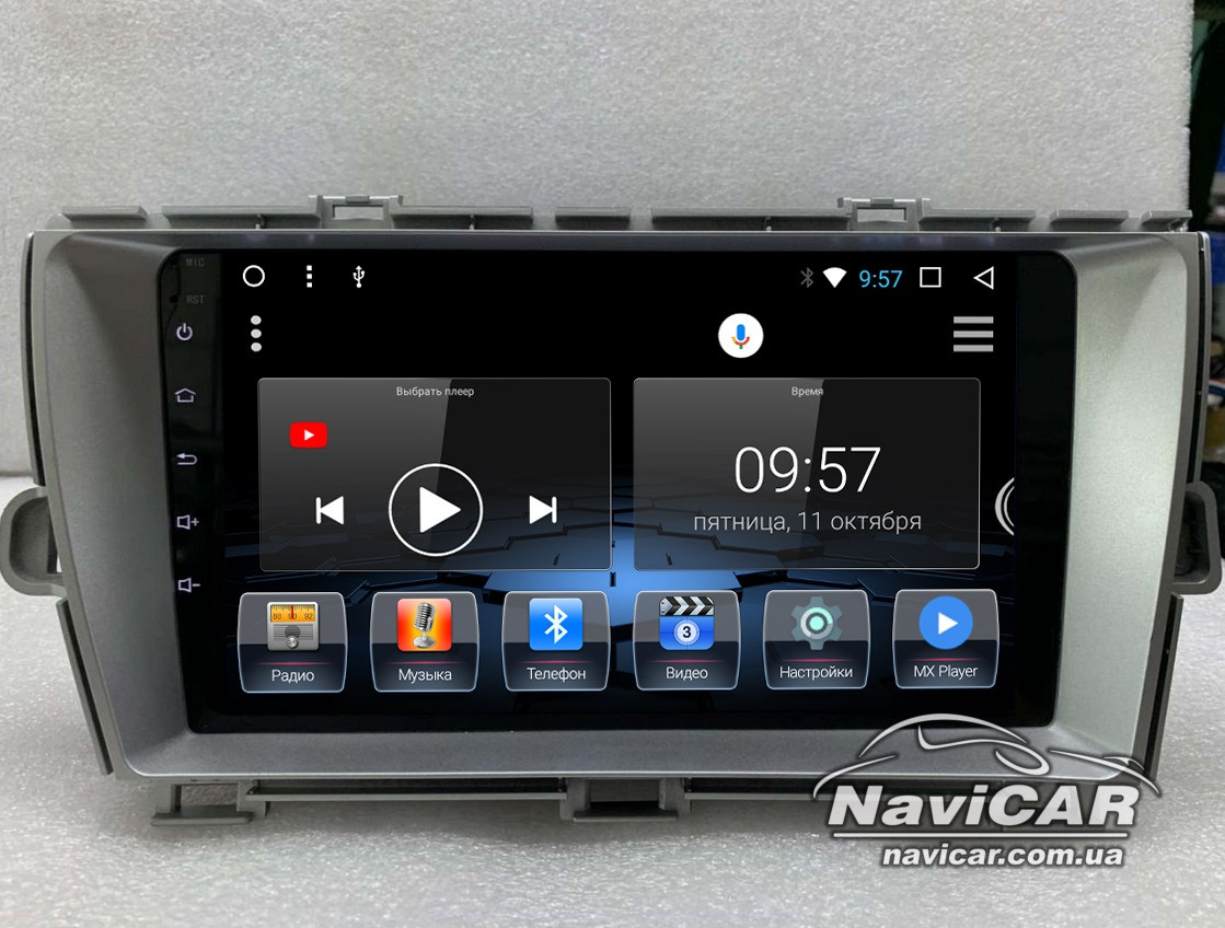 Штатна магнітола для Toyota Prius 2009-2013 на Android