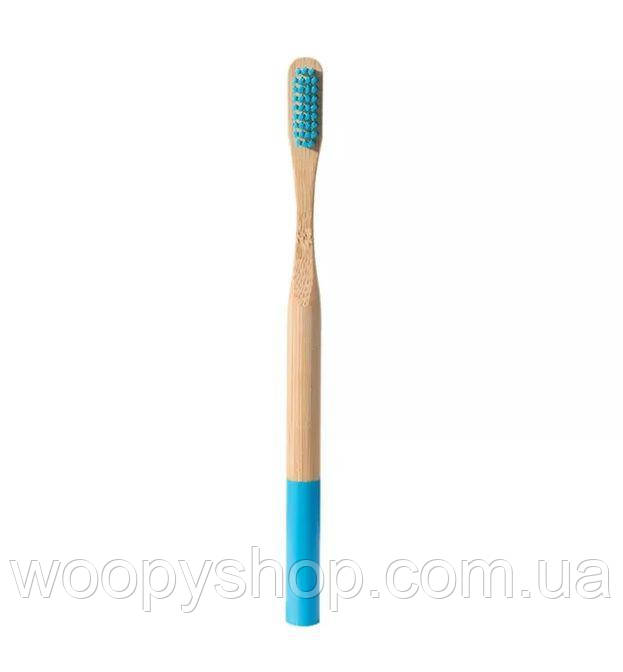 Щітка зубна бамбукова 19см блакитний