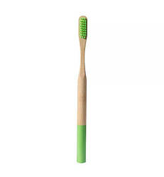 Щітка зубна бамбукова 19см салатовий
