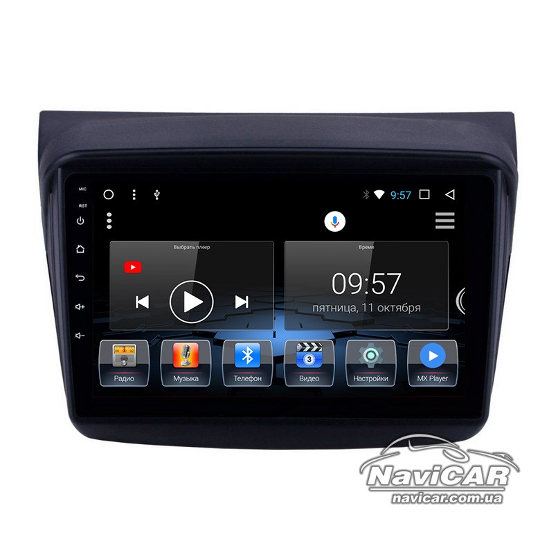 Штатна магнітола для Mitsubishi Pajero Sport 2008-2016 на Android, фото 1