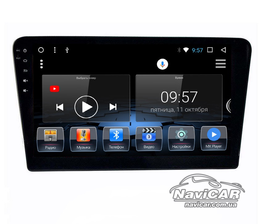 Штатна магнітола для Volkswagen VW Santana на Android, фото 1