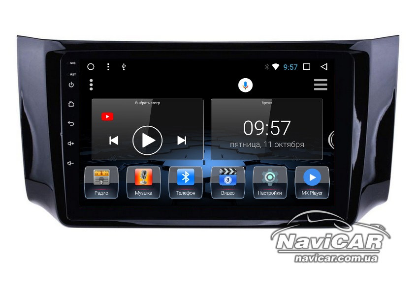 Штатна магнітола для Nissan Sentra Pulsar 2012+ на Android