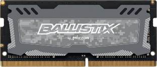 Оперативна пам'ять Crucial 16GB SO-DIMM DDR4 2666 MHz Ballistix Sport LT Gray (BLS16G4S26BFSD)