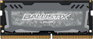 Оперативна пам'ять Crucial 16GB SO-DIMM DDR4 2666 MHz Ballistix Sport LT Gray (BLS16G4S26BFSD)