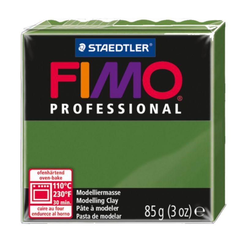 Пластика Professional, Зелена трав'яна, 85 г, Fimo