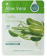 Тканинна маска для шкіри обличчя Rorec Natural Skin Aloe Mask Алое-Віра 30 г