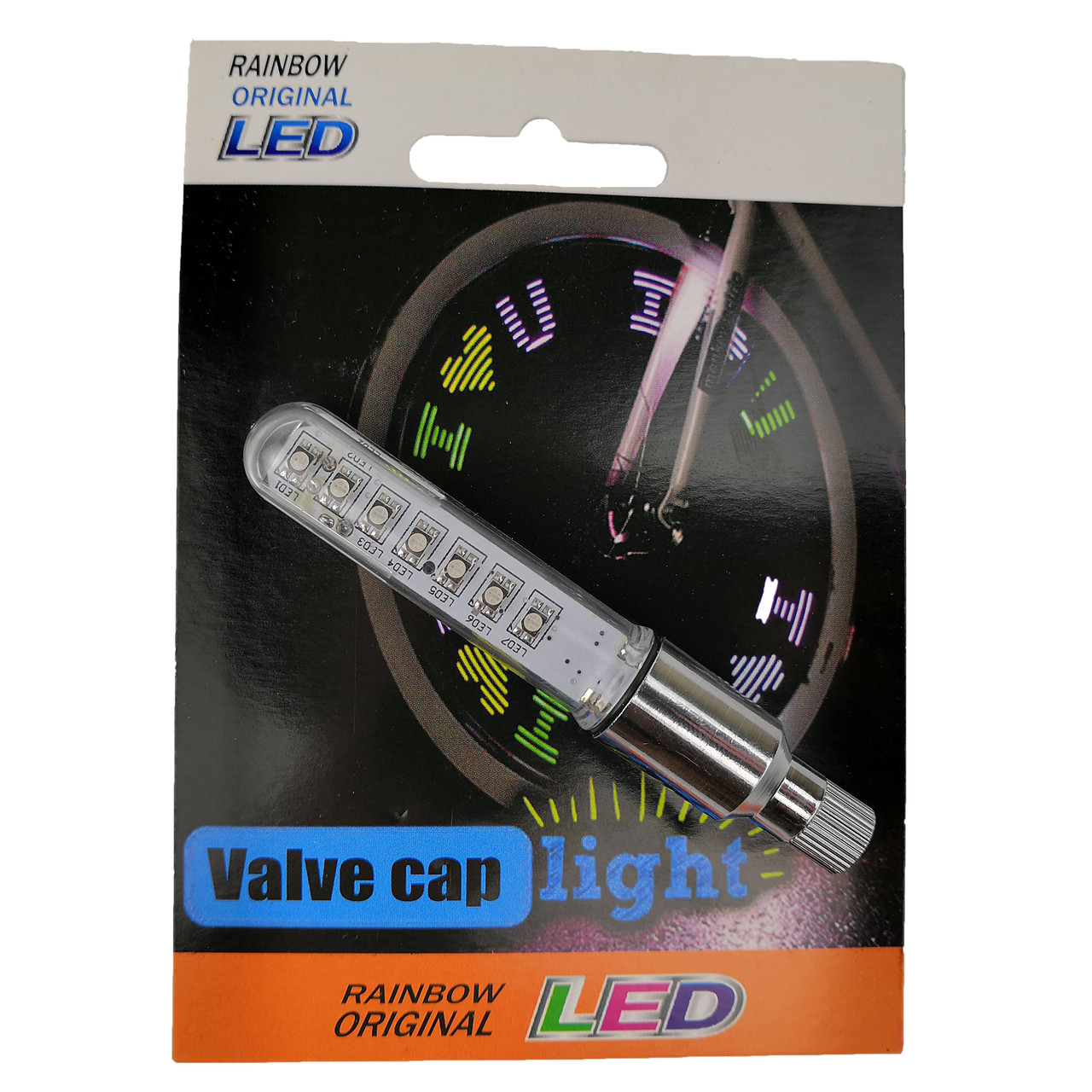 Світний LED-ковпачок "Світлячок" на ніпель велосипеда