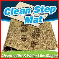 Супервпитывающий коврик clean step mat для прихожей (ни следа)