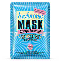 Тканинна маска для шкіри обличчя Bioaqua Hyaluronic Mask Always Beautiful з гіалуронової кислотою 30 г