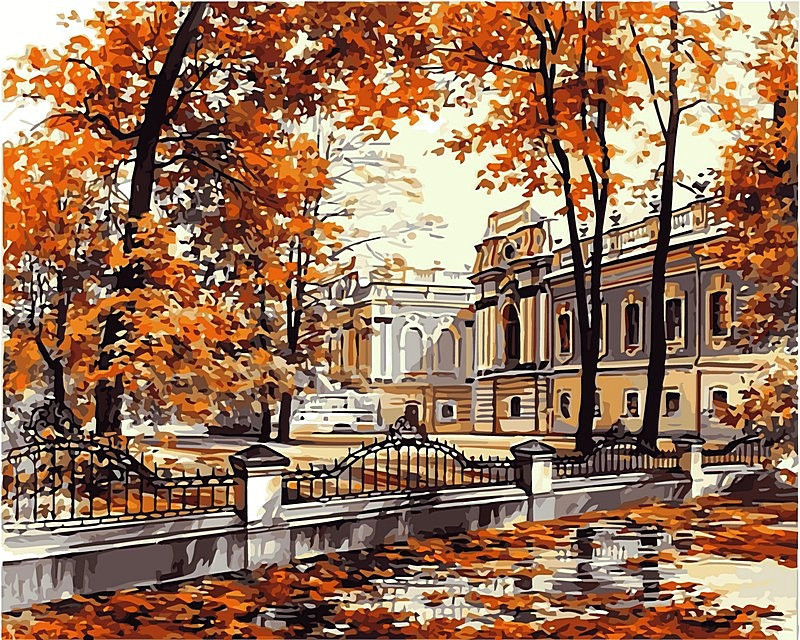 Картина за номерами 40х50 см. Babylon Маріїнський палац Художник Брандт Сергій (VP 499), фото 1