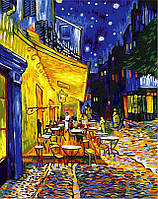 Картина по номерам 40х50 см. Babylon Ночное кафе художник Ван Гог (VP 504)