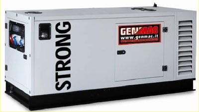 ⚡️Дизельний генератор 26 кВт GENMAC Strong G30JSM☝✔АВР✔GSM✔WI-FI