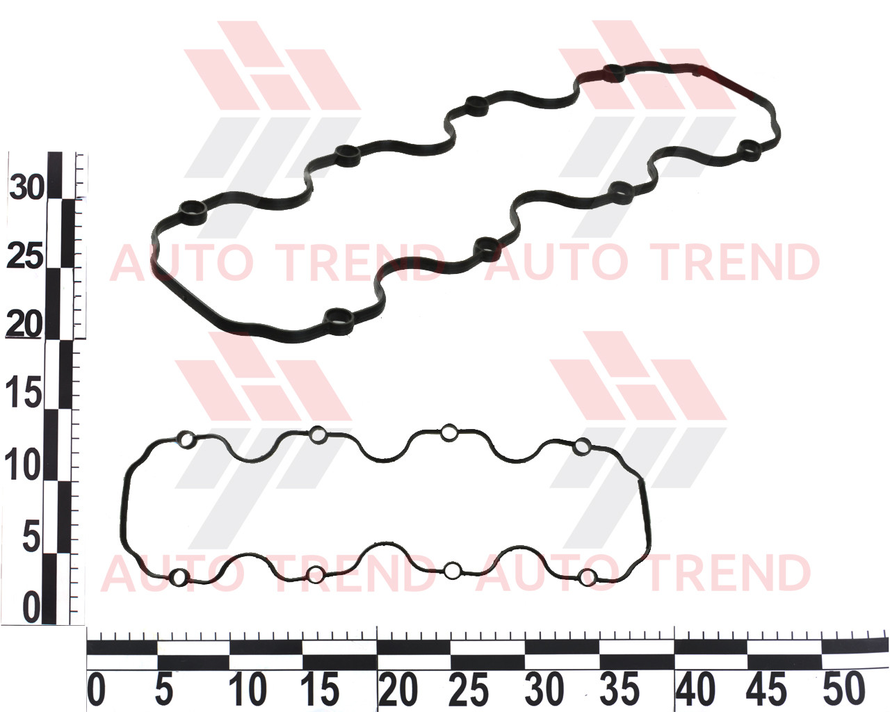 Прокладка клапанної кришки DAEWOO, CHEVROLET LANOS, NEXIA, AVEO, TACUMA 1.5 SOHC (тонка)