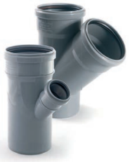 Трійник для внутрішньої каналізації 110*110*45