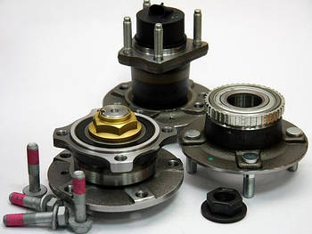 Підшипник, Ступиця, Цапфа