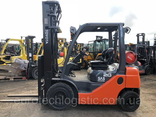 Газовий навантажувач Toyota 02-8FGF20., фото 1