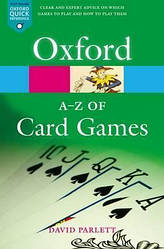 Oxford Dictionary A-Z of Card Games