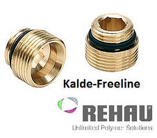 Ніпель 1/2" 3/4" Rehau