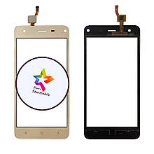Оригінальний Сенсор (Тачскрін) для Prestigio Grace P5 5515 (Золотий)