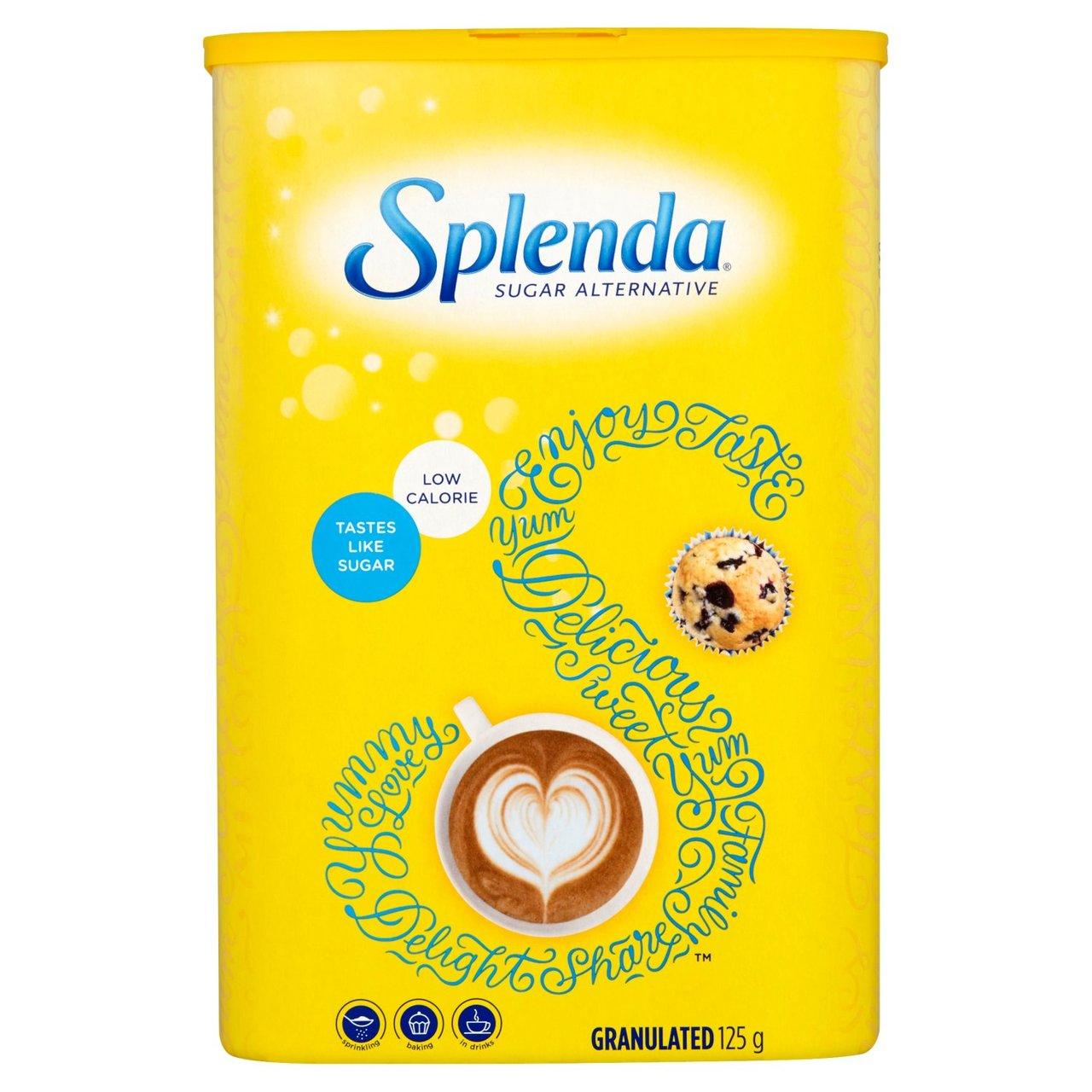 Сахарозаменитель Splenda Сукралоза в Гранулах Банка 125 Грамм — Купить ...